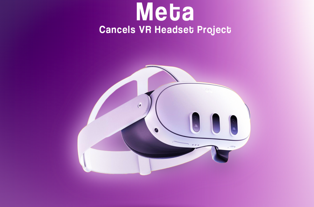 Meta Cancels Its Competing Product to Apple Vision Pro