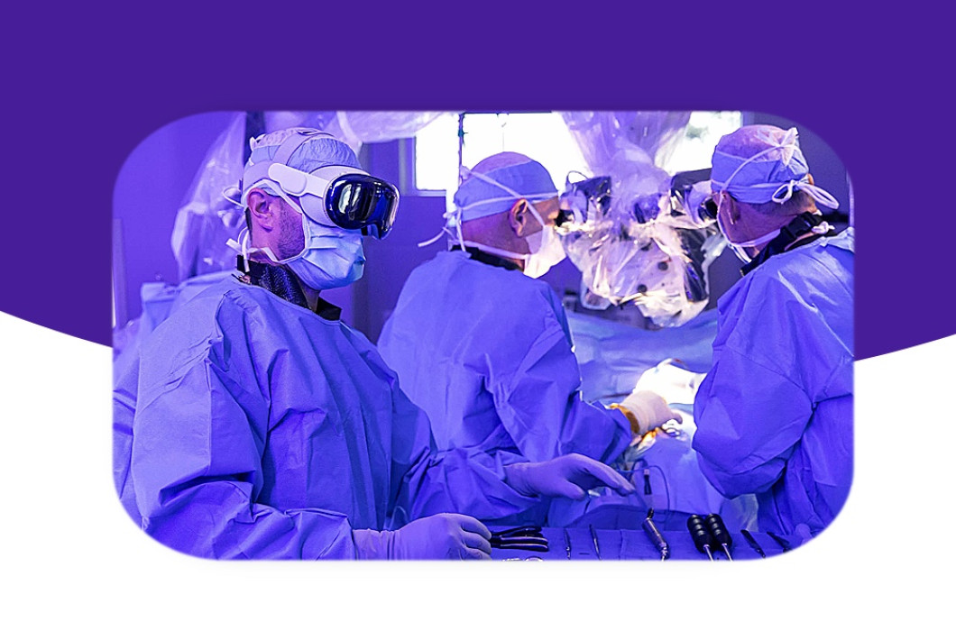 Surgeons perform UK's first operation using Apple's Vision Pro headset