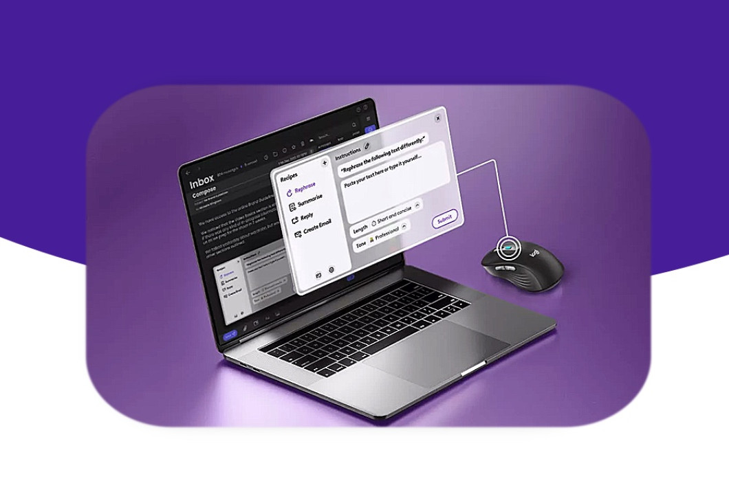Logitech thinks the computer mouse needs an AI upgrade
