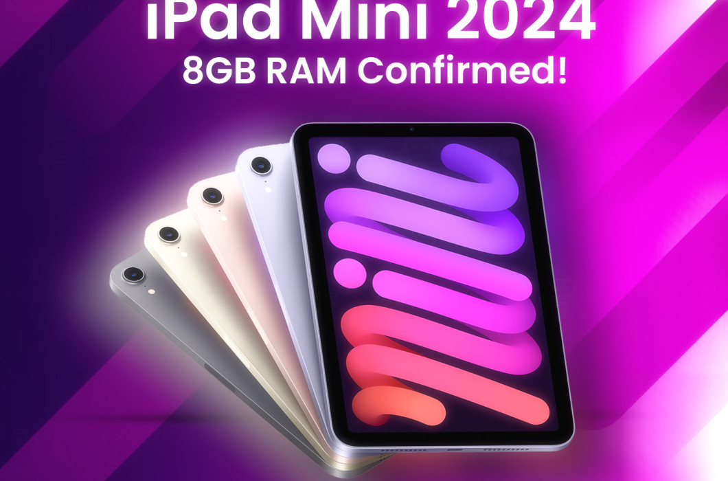 iPad Mini (2024) Confirmed to Feature 8GB RAM in Geekbench Listing