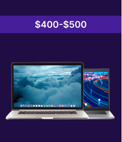 $400 ---- $500