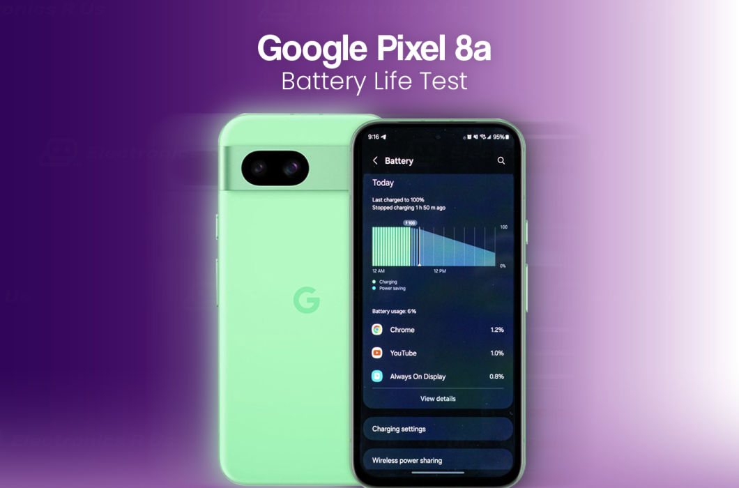 Battery Life Test Completed for Google Pixel 8a