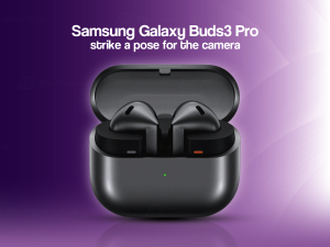 Samsung Galaxy Buds3 Pro Spotted in Leaked Photos Before Next Week's Launch