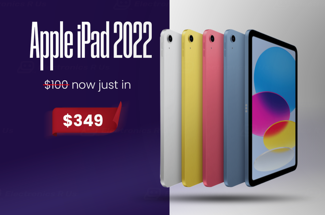 Apple's 10th generation iPad is now $100 cheaper, starting at $349