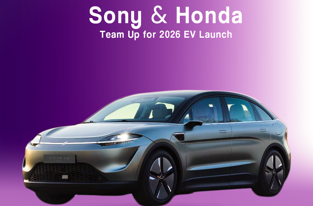 Sony and Honda's First EV to Launch in 2026, Using Same Platform