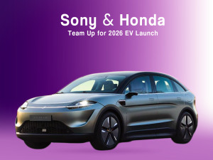 Sony and Honda's First EV to Launch in 2026, Using Same Platform