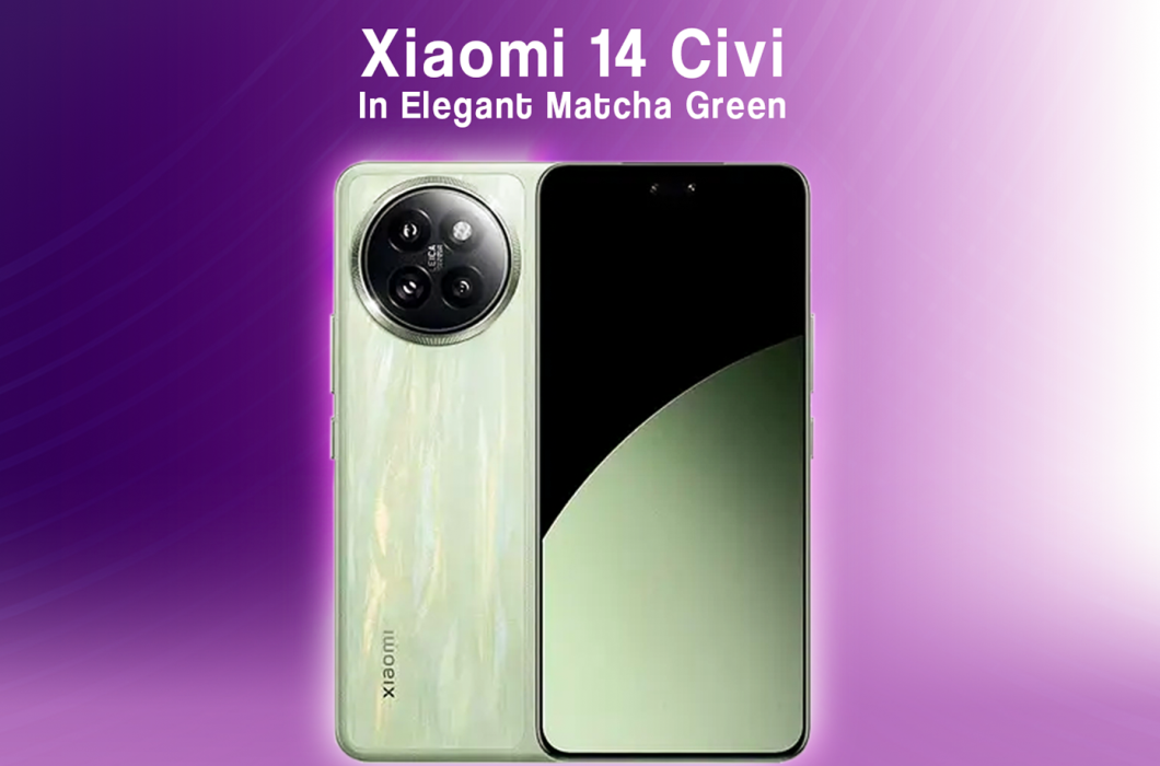 First Look: Xiaomi 14 Civi in Matcha Green