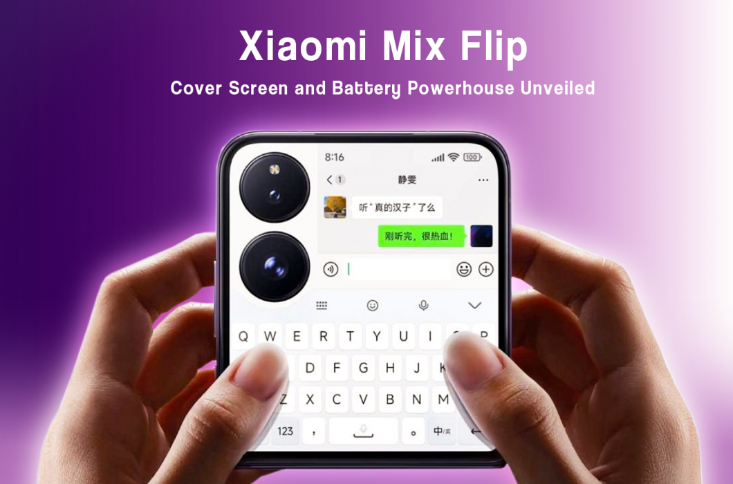 Xiaomi Mix Flip Unveiled with Large Cover Screen and 4,780mAh Battery