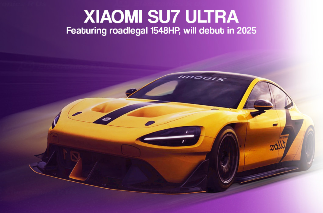 Xiaomi SU7 Ultra with 1,548 HP Road-Legal Version Coming in 2025