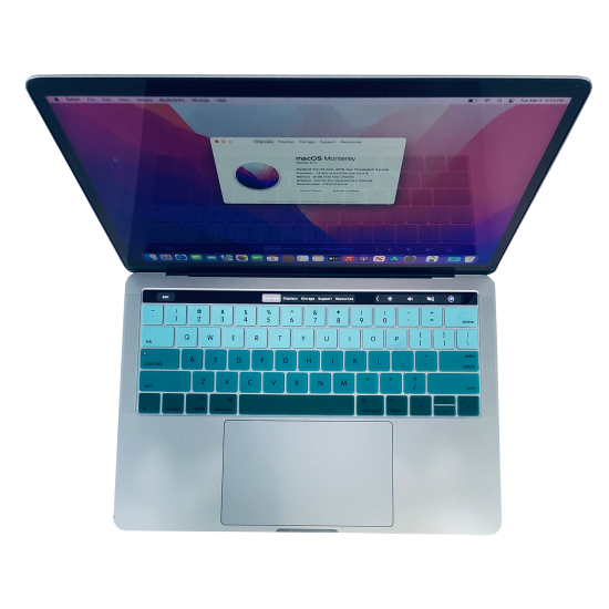 MacBook Pro 13-Inch 2019 16GB 512GB SSD Logo on Top